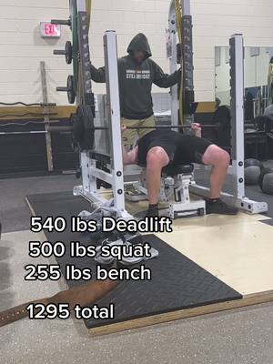 A post by @mjhuff1912 on TikTok caption: 5’11” at 220 lbs #weightlifting #BiggerIsBetter #strong #lightweightbaby #fyp