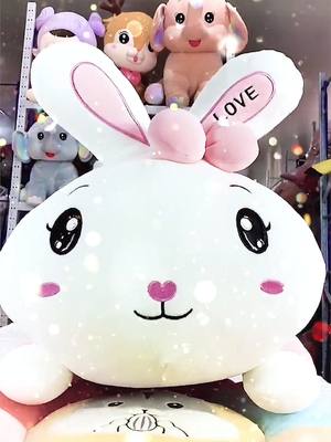 A post by @acaciatyu on TikTok caption: ls bunny cute#fyp #toy #plushtoys #kawaiii #foryoupape