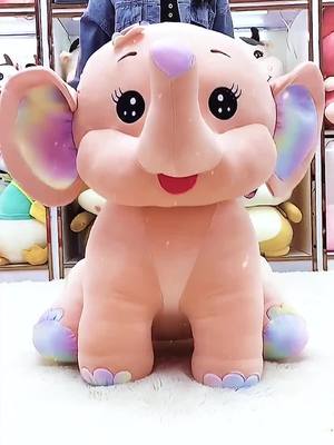 A post by @acaciatyu on TikTok caption: Plush toy elephant#fyp #toy #plushtoys #kawaiii #foryoupape