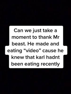 A post by @mcyt._.fanpage_ on TikTok caption: #greenscreensticker poor Karl :( #karljacobs Remeber to eat and drink some water and to get some sleep you all matter to me my sweeties😘😘