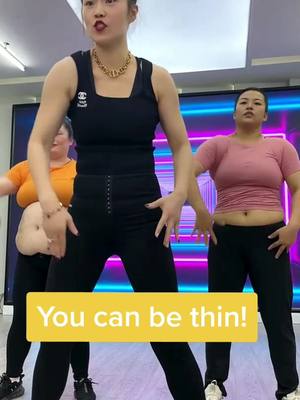 A post by @melinda.fit on TikTok caption: Do u want to be thin?#fyp #yoga #sport #fit #exercise