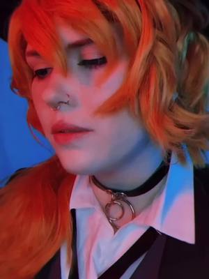 A post by @renthehuman.cos on TikTok caption: HAPPY BIRTHDAY CHUCHU 💖  (tell him hbd 😤) #chuuyanakahara #chuuyacosplay #bungoustraydogs #bungoustraydogscosplay #chuuyasupremacy