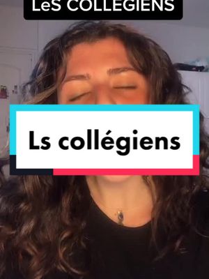 A post by @charlotte.plk on TikTok caption: #collegien #humour #college #pourtoi