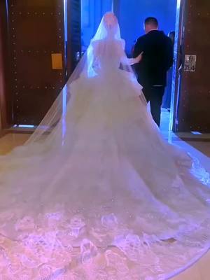 A post by @baiqi99 on TikTok caption: #weddings #weddingdress #capcut #foryoupage