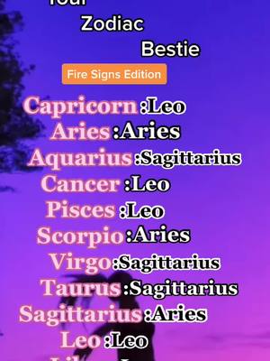 A post by @bestiezodiacyou on TikTok caption: #zodiac #foryou #zodiacsigns #asthetic #firesigns #aries #leo #sagittarius #fypシ #zodiacs  YOUR CAPRICORN GURL BACK 🥶🥶🥵🥵🥵🥵