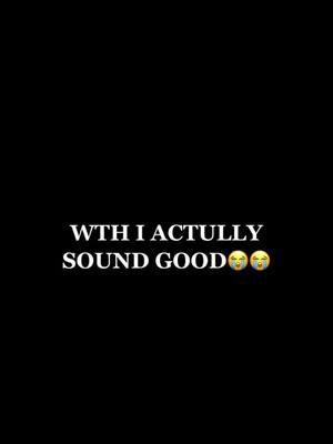 A post by @spookyariiii on TikTok caption: I SOUND SO GOOD WTHH