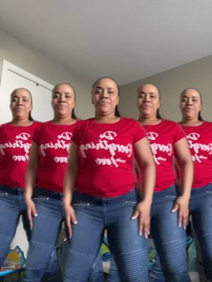 A post by @msphelps2021 on TikTok caption: #clonesquad My first dance video. ( I cannot dance just 4 fun) Trying this trend. Wait until the end. #momlife #chandelier #trend #momlifeofboys