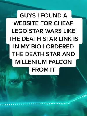 A post by @yourstarwarsfan on TikTok caption: You guys need to check it out and it is 100% legit.#fyp #legostarwars #milleniumfalcon #deathstar #forypupage #foryou #fy