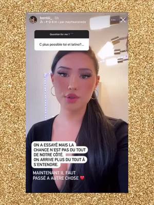 A post by @gossiptiktokss on TikTok caption: @anistxa à dit dans une de ses stories insta que entre elle et @latino_for_life c’est terminé pour de bon. Qu’en pensez vous? #pourtoi #foryou #fypシ