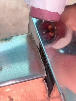 A post by @bobnew321 on TikTok caption: Cold welding-Wrong approach.#welding