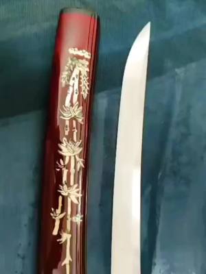 A post by @daizokatanasharp on TikTok caption: More styles, go to the store to choose 👉katanaswords74.com 👈#handcraft #sword #katana #fyp  #samuraisword #swordtiktok #beautiful #japanesesword