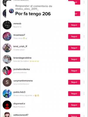 A post by @seguidores_gratis4k on TikTok caption: Responder a @otaku_alex_2011_  Dejen Sus Comentarios  ❤️ #seguidoresgratis #seguidores #dinamica