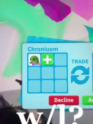 A post by @chroniuom on TikTok caption: w/l? #ROMWEGetGraphic #fyp #fy #foryou #foryoupage #roblox #adoptme #adoptmetrade #trade #robloxtrade #viral #makethisgoviral #robloxadoptme #pet