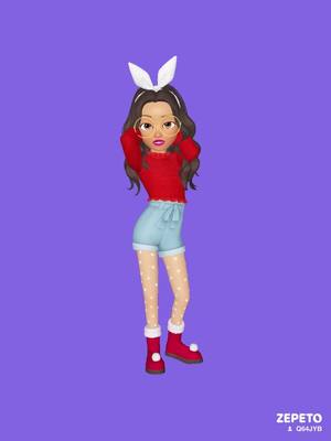 A post by @zepeto_the_girl on TikTok caption: Go follow her please also you will get a shout out I will randomlypick one of her follower to give a shout out go follow @jenniferdaymiller