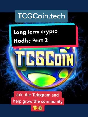 A post by @cryptomuted on TikTok caption: TCGCoin.tech #tothemoon #altcoin #crypto #cryptocurrency #tcg #tcgtoken #tcgcoin