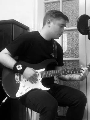 A post by @grayson_ryker on TikTok caption: You’re Simply the best ❤️ #musician #guitarcover #cover #guitar #singer #sing #lgbt #gay #lovesongs #tinaturner #blackandwhite #practice