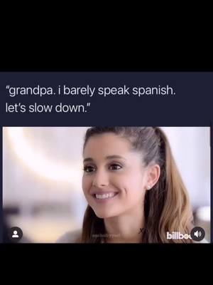 A post by @.lntoyou on TikTok caption: Reply to @.lntoyou her grandpa is an icon | @arianagrande | #ariana #grande #arianagrande #arianator