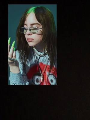 A post by @wallpapers194 on TikTok caption: Billie eilish✨💚 #fypシ #foryou #fyp #billieeilish #wallpapers #foryoupage #viral