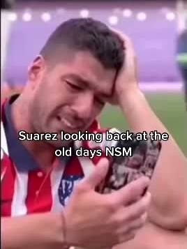 A post by @ftbl.thingss on TikTok caption: Old days NSM #fyp #foryoupage #nsm #messi #neymar #suarez #barca #psg #athleticomadrid #viral #blowup #tiktok #football #Soccer #xzycba