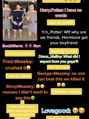 A post by @mrs.malfoy464 on TikTok caption: Part 56 (Harry sister) Sorry I haven’t been posting just making videos for my other￼ fan accounts and school #foryoupage #foryou #fyp #part56