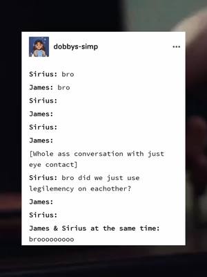 A post by @.accio.marauders on TikTok caption: They r literally brothers <3 #maraudersera #fypシ #siriusblack #jamespotter #maraudererasupremacy