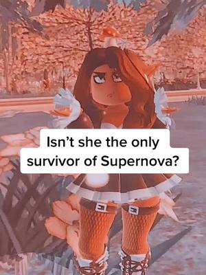 A post by @milkshakebunnyx on TikTok caption: pov: you meet the only survivor from supernova, where they can tell where your souls are is from. (creds in comments) #fyp #foryou #fy #roblox #pov