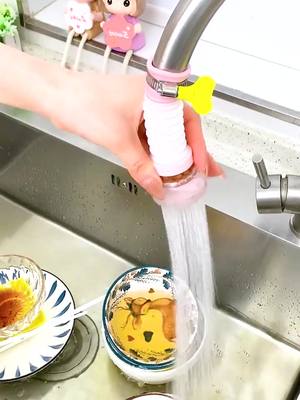 A post by @emrky3272 on TikTok caption: #fyp #Faucet and shower #bioamallThis faucet splash-proof shower is easy to install, and it can be freely extended and rotated 360 degrees