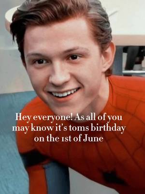 A post by @x.sebastianstan on TikTok caption: I know this isn’t Bucky but this is for toms birthday❤️the project will be posted on @tomhollandxspidermanlove on the 1st of June! Comment now!!❤️ #fy