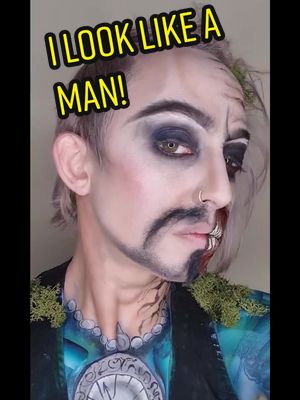 A post by @urbansparklebykirsty on TikTok caption: This had me CREASED creating this one #makeup #mua #facepaint #transformation #makeover #fyp #viral #foryou #tash #competition #timelapse #faceswap