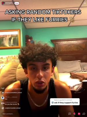 A post by @unbeyonce on TikTok caption: Reply to @ggwillie7 #furries #furriesoftiktok #furry #animallove #animallover #animaltiktok people are so mean these days 🪡