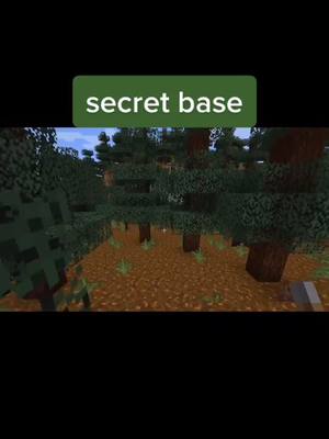 A post by @minecrafter.world on TikTok caption: figured I’d share my secret base#minecraft❤️ #minecrafterworld #minecrafting #minecrafters #minecrafter #fyp