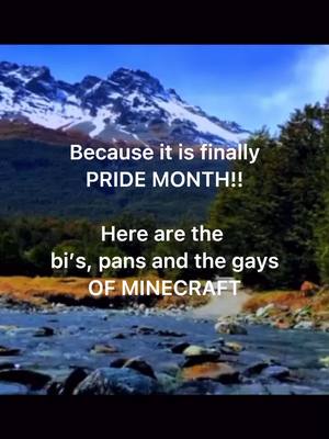 A post by @the.gogy.team on TikTok caption: HAPPY PRIDE MONTH!!! Always remember you’re valid and you are loved 💕💕 #Pride #lgbtq #edit #dreamsmp #Minecraft #stream #fyp #june #supportive