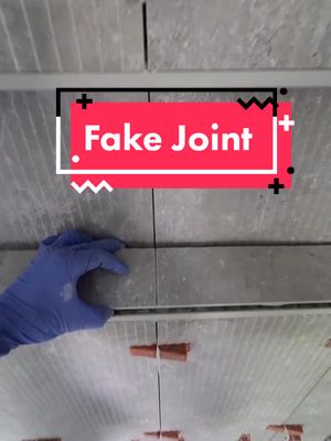 A post by @naroceramic on TikTok caption: Fake joint #niche #shower #tile