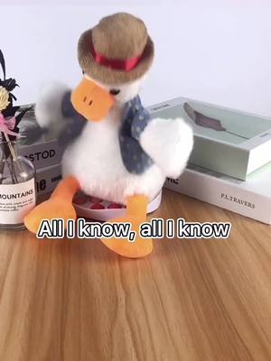 A post by @duckcansing on TikTok caption: Love you. #duckcansing #toys #sing