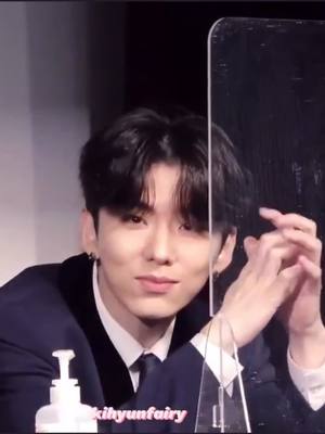 A post by @nunusbebe on TikTok caption: Cant believe I’m getting bias wrecked by my own bias #monstax #monbebe #kpop #fyp #fypシ #kpopfyp #몬스타엑스 #kihyun