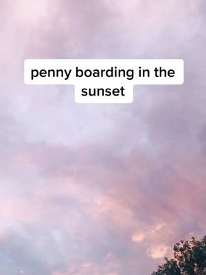 A post by @pennyygirls on TikTok caption: penny boarding in the sunset💛 (owner 1) #pennyboard #penny #board #sunset #cruising #fyp #foryou #foryoupage