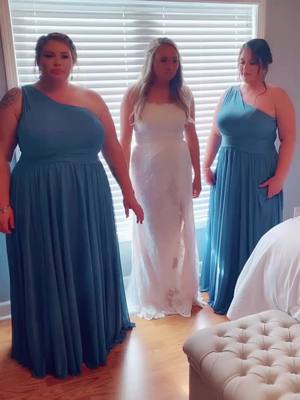 A post by @itsmistydawn on TikTok caption: Sista Sista #weddingtiktok #bride #bridesmaids #sisters