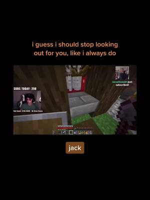 A post by @dsmp...clips on TikTok caption: fish out of water = drowned #jackmanifoldtv #jackmanifold #twitch #mcyt #DADMOVES #PerfectAsWeAre #dsmp #dttiktok #Minecraft