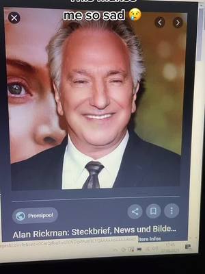 A post by @alan_content on TikTok caption: From: @zahnfee1998 #alansimp #alanrickman #rickmaniac #alantok #sad #rickmantok #yourdailydoseofalanrickman