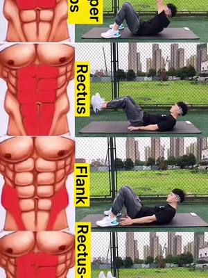 A post by @fitnessfrenzy1 on TikTok caption: Share four effective abdominal exercises#fyp #foryou #absorber #abstract #abs #workout #fitness #chest