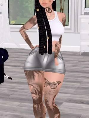 A post by @nyomvu on TikTok caption: Just cuz🌝 #imvu #foryou #imvubaddie #trending #lgbtq🏳️‍🌈 #fypシ #imvuvibe