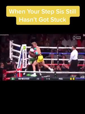 A post by @triggredmuch on TikTok caption: #floyd #floydmayweathervsloganpaul #loganpaul #paulbrothers #ph #stepsis Reposted