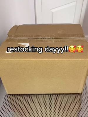 A post by @slime_business00 on TikTok caption: restocking dayyy!!🥰🥰 #fyp #fy #foryoupage #slimee #business #getthisfamous #restocking #restockingday #WhatWouldPopTartsDo #MACscaraface #fyp❤️