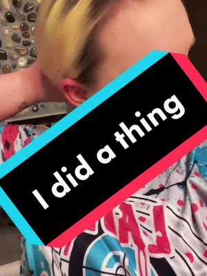 A post by @whataqueen12 on TikTok caption: I did a thing #hairroutine #haircut #hair #NightDoneRight #WhatWouldPopTartsDo #fyp #fypage #foryoupage #ttbbgg #funinthesun