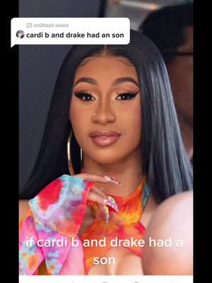 A post by @gimme_my_cheetos_bitch on TikTok caption: Answer to @ro12bby0 dayumn #fyp #faceapp #cardib #drake #foryoupage❤️❤️