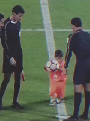 A post by @fahim7vdh on TikTok caption: Can this get viral ?🥺#football #respect #messi #fy #kid #viral