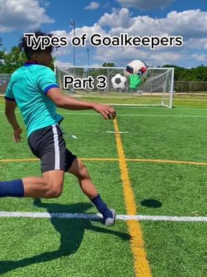 A post by @mieen_pihal on TikTok caption: Types of Goalkeepers part3🧤⚽️ #fy #goalkeeper #goalie #football #Soccer