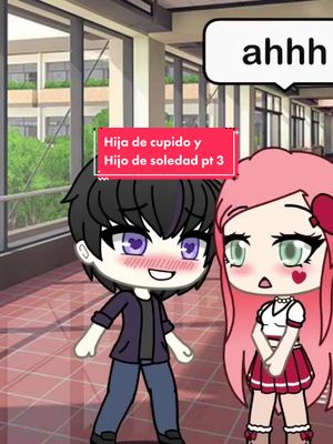 A post by @storygachal on TikTok caption: "Eres la hija de cupido y te asignan un compañero el hijo de soledad”      ( @yusettebatista 👈 dueña del audio ) #gacha #storyggachalife