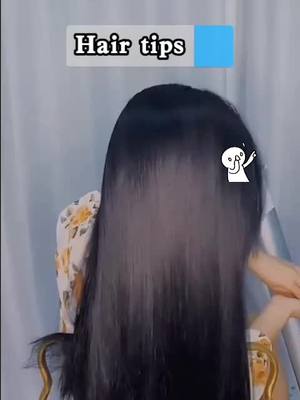 A post by @cara.smoothhair on TikTok caption: Let's get healthy hair🥰#hair #krisd #chikpui #washhair #hairwash