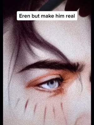 A post by @nocoxart on TikTok caption: As I promised #eren #erenyeager #erenjaeger #attackontitan #anime #fyp